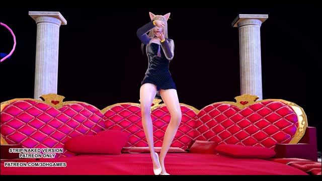 [MMD] Hwasa - Maria 火辣性感舞蹈 Ahri Akali Kaisa Seraphine KDA 英雄联盟